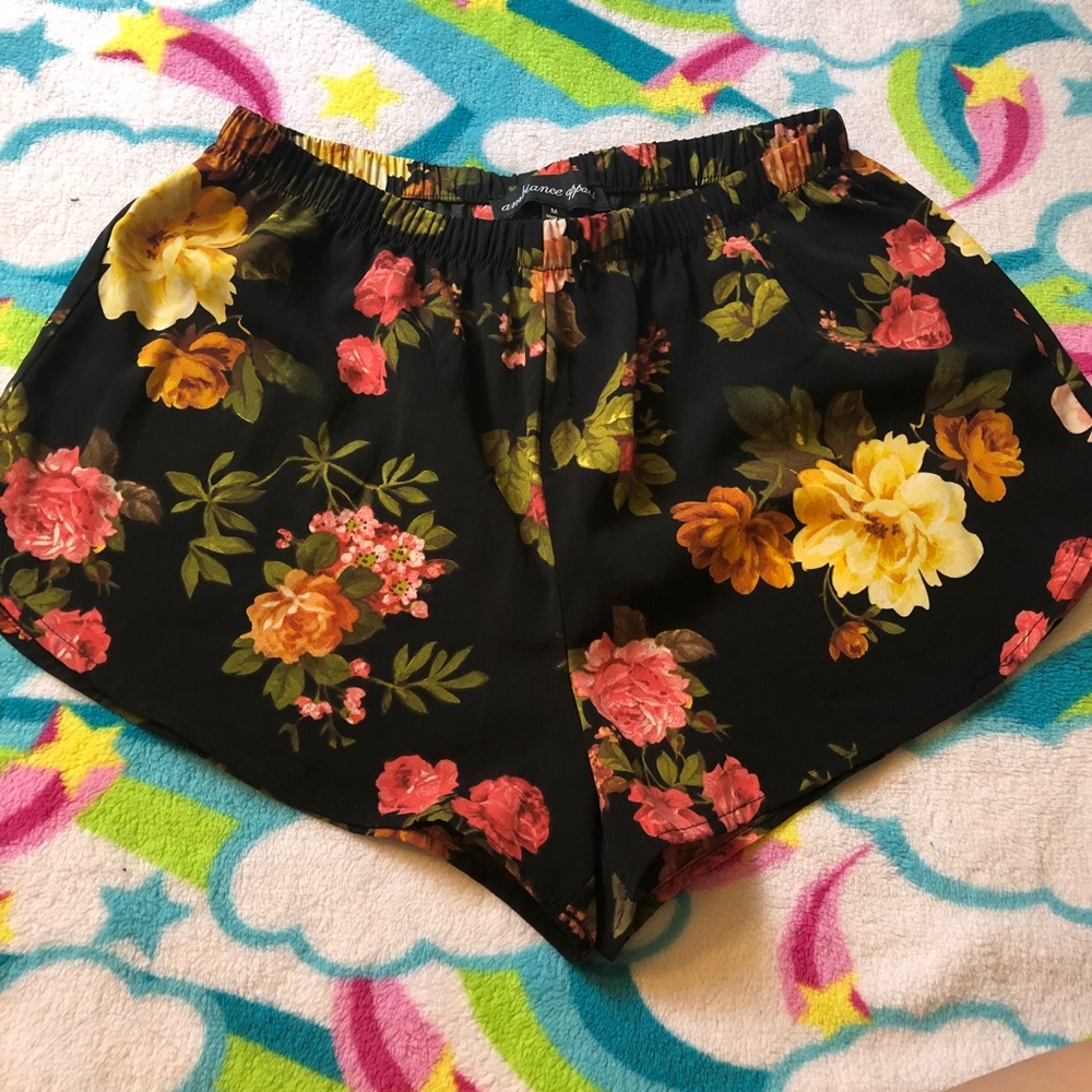 Floral shorts